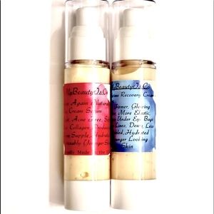 2 - 2 FULL OUNCE”Glow Again Naturally” & “Nighttime Recovery Cream Serum”